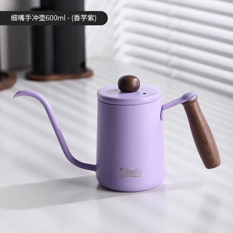 Bincoo Hand Drip Coffee Maker - Compact Portable Stainless Steel Brewer - Image 1