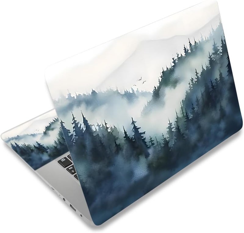ARS Laptop Skin Sticker Decal for 12"–15.6" Laptops, Waterproof Vinyl Cover Protector for Notebook PC, Removable Decorative Laptop Sticker with Free 2 Wrist Pads, Universal Fit for MacBook, HP, Dell, Lenovo - Image 1