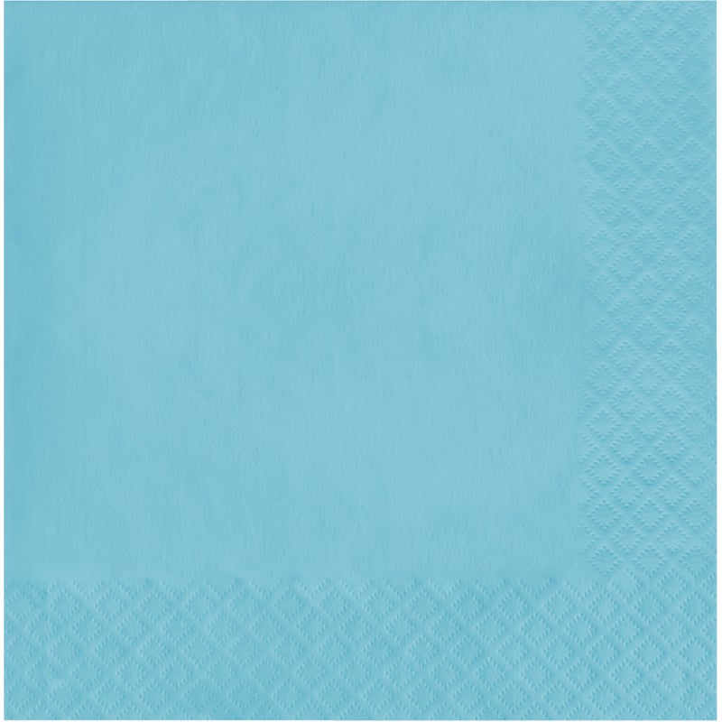 Creative Converting Party Decorations 2-Ply Luncheon Napkins, Party Supplies, One Size, Pastel Blue, 50ct - Image 1