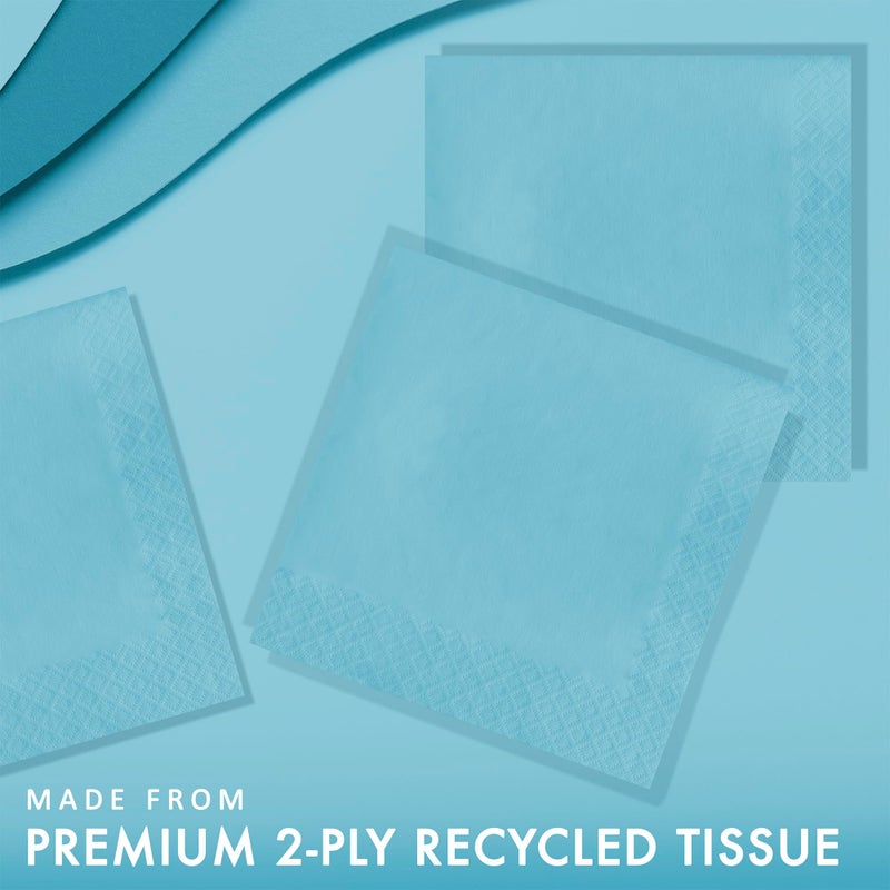 Creative Converting Party Decorations 2-Ply Luncheon Napkins, Party Supplies, One Size, Pastel Blue, 50ct - Image 2