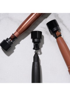 LAURA GELLER NEW YORK Longwear Eyeliner Pencil With Caffeine Smooth & Blendable Makeup Soft Slate  - Image 5