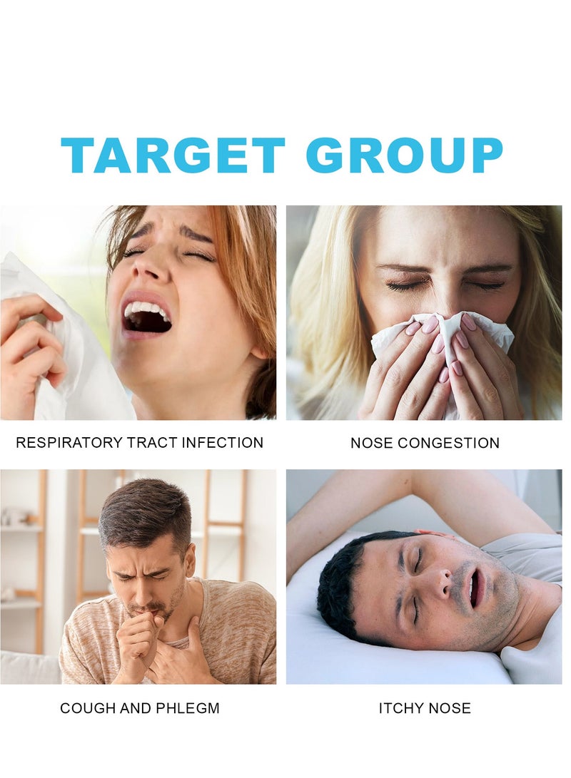 Tanwer Nasal respiratory dilator, anti snoring device, anti snoring device, male and female compatible 30 pairs - Image 5