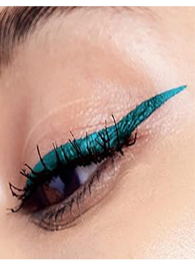 DekRion Liquid Eyeliner Pen, Waterproof Eyeliner Long-lasting Eyeliners, Metallic-Eyeliners Easy To Use, White Black Red Brown Purple Colorful Eyeliner (Sky Blue) - Image 2