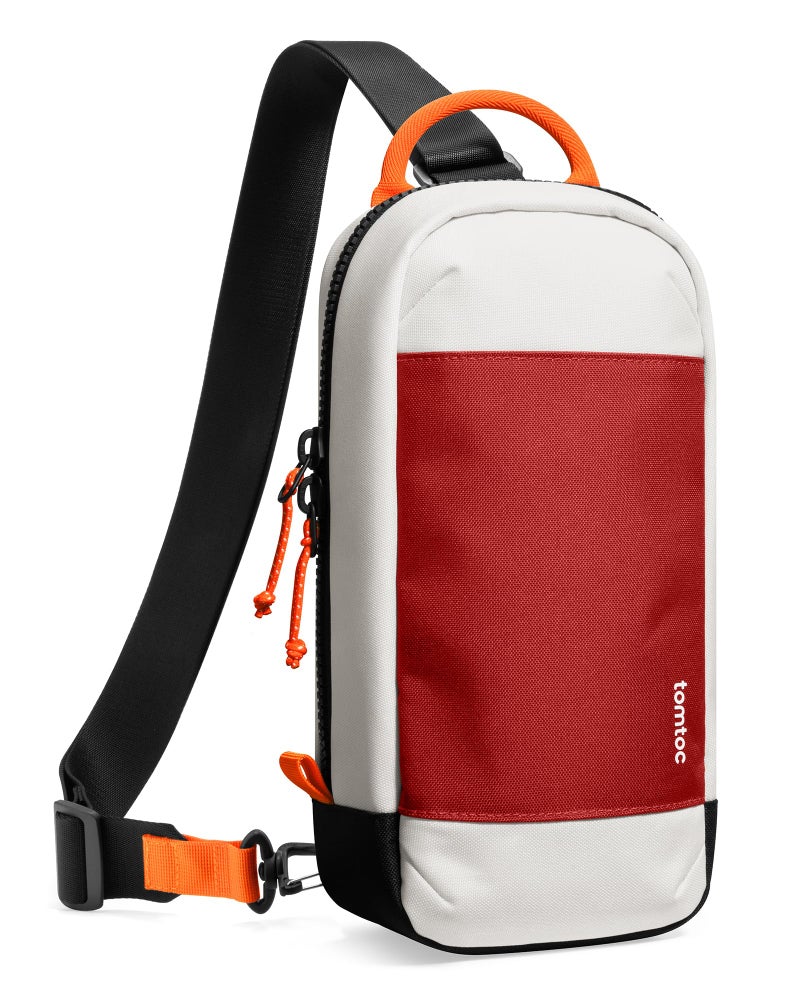 tomtoc Sling Crossbody Bag for Nintendo Switch 2, Protective Travel Chest Carrying Gaming Pouch with 8 Game Cartridges Slots - Image 1