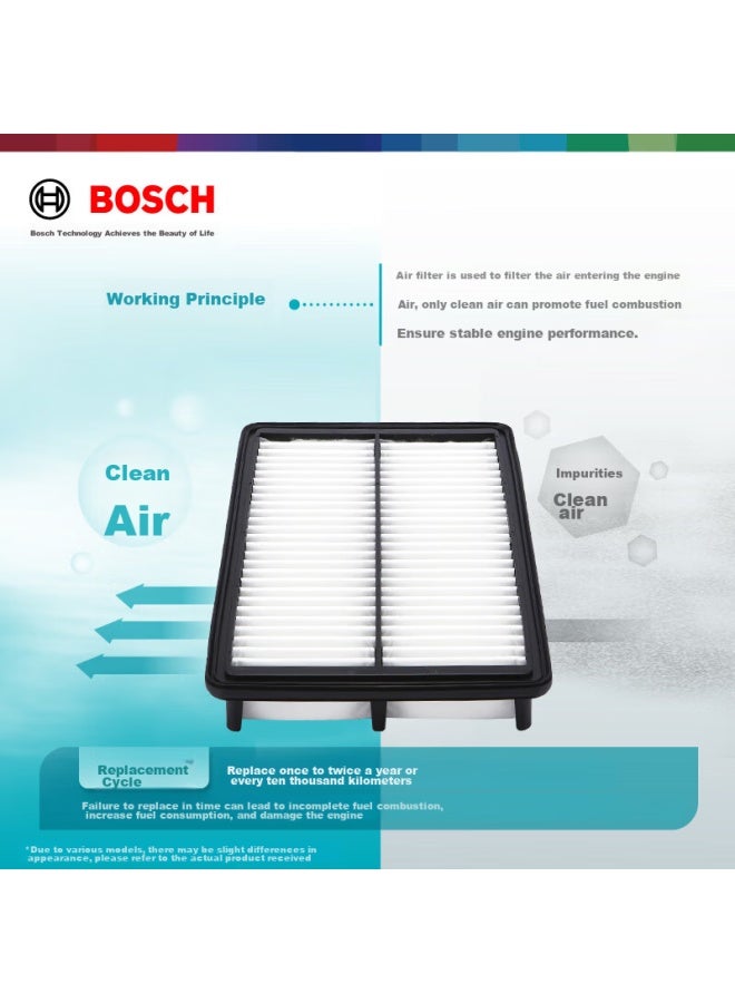Bosch Automotive Air Filter Element 2738, Compatible With Honda Cr-v, Lingpai, Fengfan And Others - Image 3