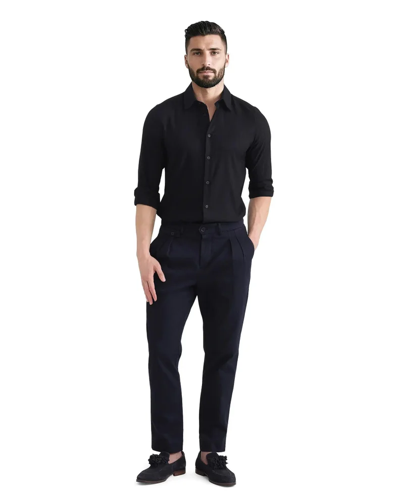 Rare Rabbit Men's Dobby Weave Solid Shirt