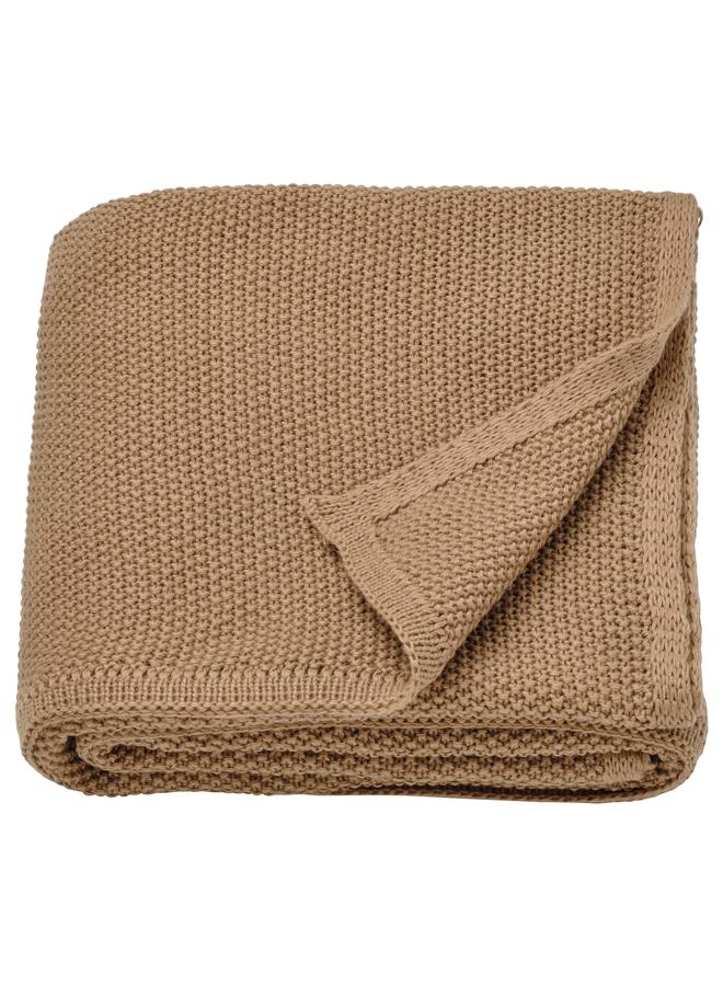 erorex Throw, Yellow-Beige, 130X170 Cm - Image 1