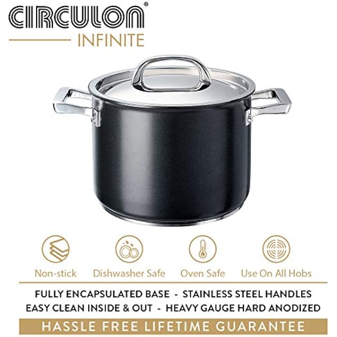 سركيولن قدر طهي لا نهائي 24 سم 76 لتر - Image 3