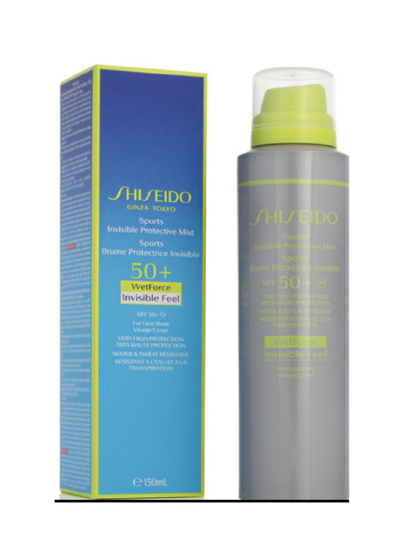 Shiseido Sports Invisible Protective Mist SPF50+ 150ML