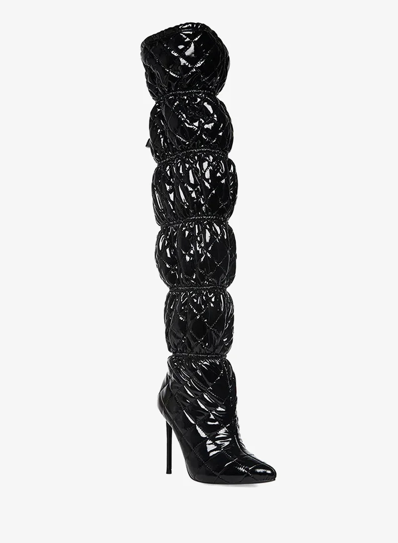 STEVE MADDEN  Steve madden silhouette black/black women's boots for Women | Best Price UAE