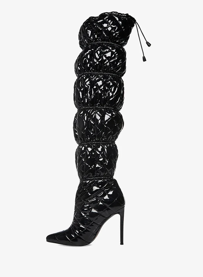 STEVE MADDEN  Steve madden silhouette black/black women's boots for Women | Best Price UAE