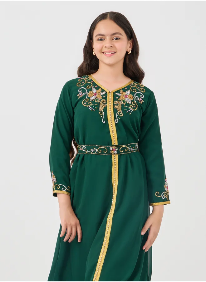 ستايلي Teen Girls arabic dress