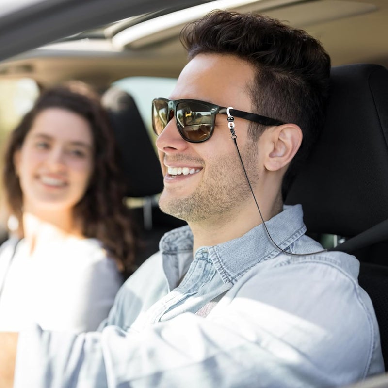 سلسلة نظارات من الفولاذ المقاوم للصدأ عالية الجودة، حامل نظارات شمسية من سبائك التيتانيوم النحيفة، حزام نظارات حول الرقبة - Image 4