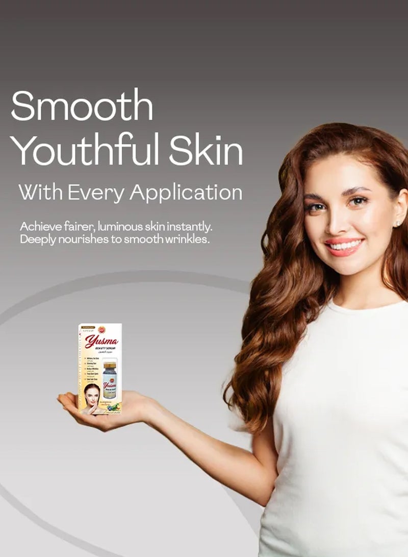 يسما سيروم تجميل الوجه - زيت الأفوكادو ومستخلص التوت الأزرق، يزيل حب الشباب والبثور، يقلل من الخطوط الدقيقة والتجاعيد، لجميع أنواع البشرة 10 مل - Image 2