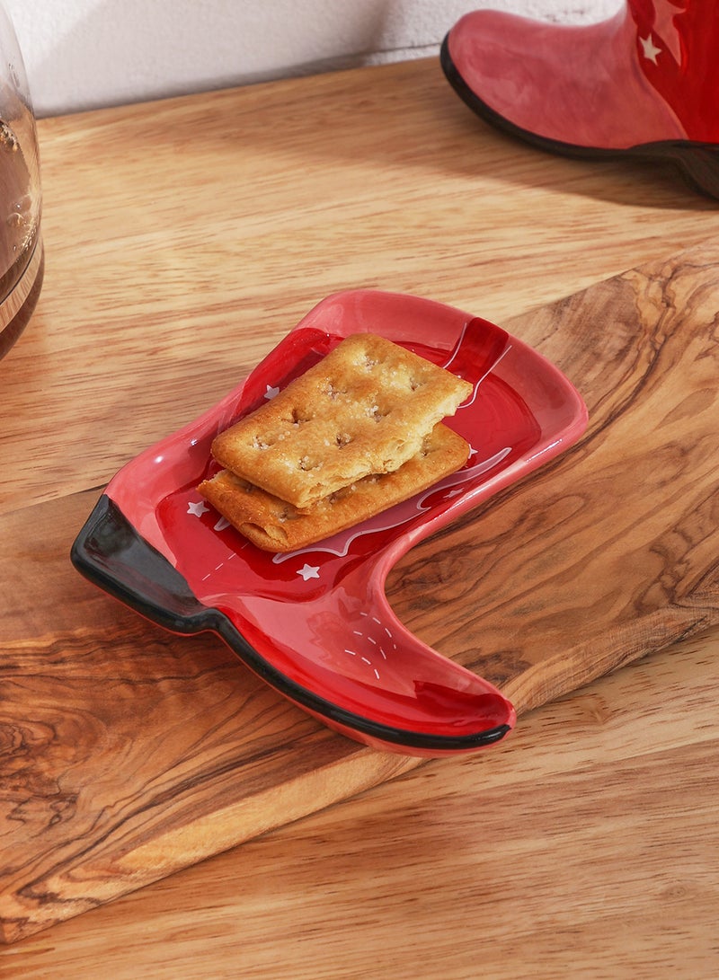 Sass & Belle Cowboy Boot Trinket Dish - Image 1