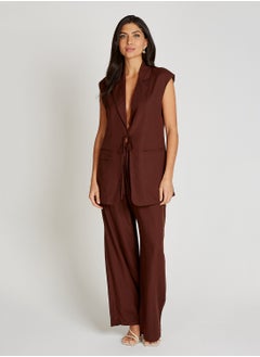 Little Mistress Long Sleeveless Waistcoat  - Image 4