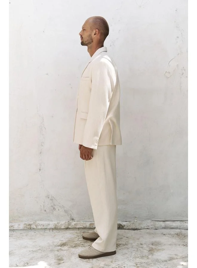 Bohemai  Ayyubay Natural Men's Blazer Jacket for Men | Best Price UAE