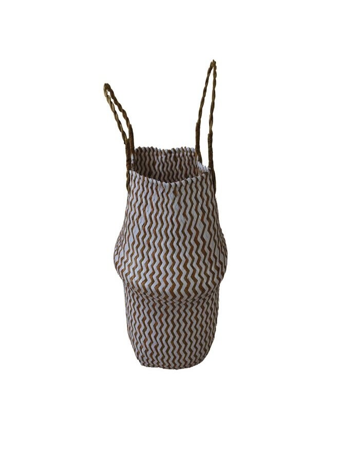 Generic - Stylish Design Multipurpose Home Storage Baskets 3 Pieces Grey/White - Image 1