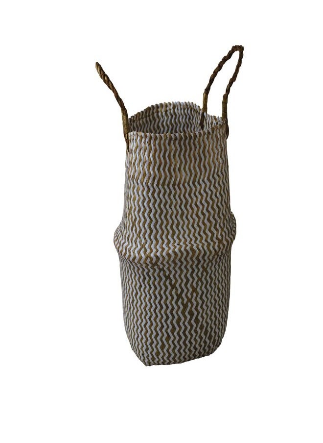Generic - Stylish Design Multipurpose Home Storage Baskets 3 Pieces Grey/White - Image 1