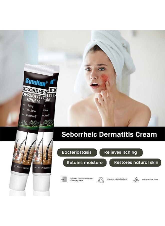 Sumifun Scalp care cream,cream For Scalp Prone To Folliculitis, Dermatitis, Dandruff, Mites, Itchy And Flaky Scalp, Treats Dandruff And Seborrheic Dermatitis - Image 5