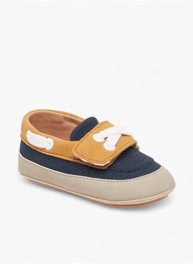 Barefeet Boys Colourblock Booties with Hook and Loop Closure  - Image 2