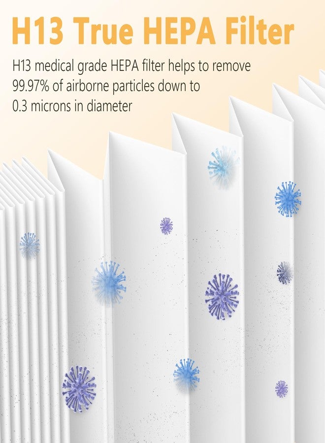 XBWW 4 Packs F1 Repalcement Filter Compatible with 3M Filtrete C01 T02 Series FAP-C01-F1, FAP-T02-F1, FAP-C01BA-G1, FAP-T02WA-G1, FAP-ST02W and FAP-ST02N Air Purifi-er, Part# FAPF-F1-2P - Image 3
