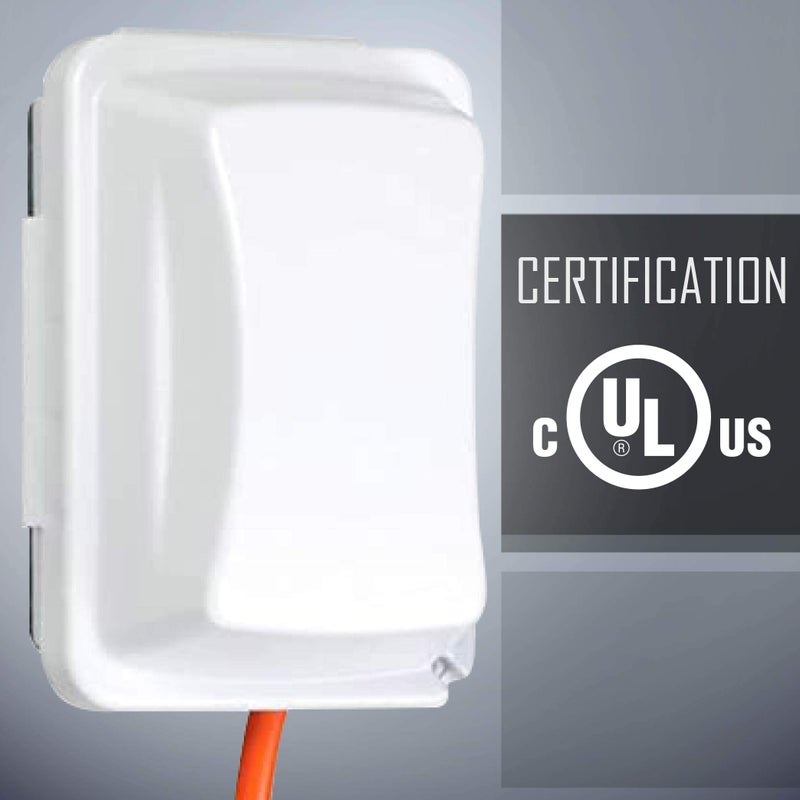 TayMac غطاء مقاوم للعوامل الجوية للاستخدام في TayMac MM410W بزاوية واحدة، أفقي/عمودي، 16 في 1، 2.75 بوصة، أبيض - Image 5