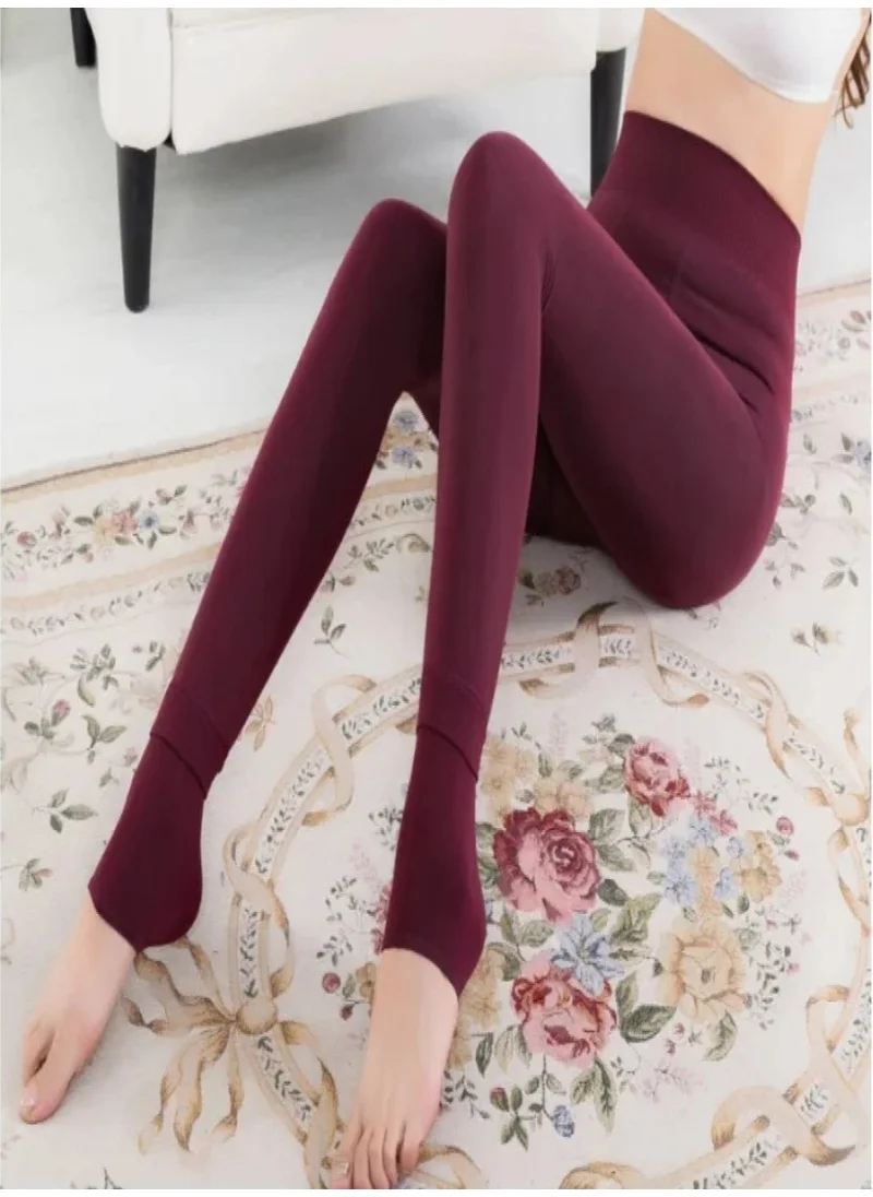 Mistirik Mystical Ravena Model Thermal Pantyhose Plush Woven Wool Warm and Tightening Tights