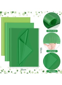 60 Sheets Green Tissue Paper Bulk, Green Tissue Paper Sheets For Gift Bags For Saint Patrick'S Day Gift Wrapping Birthday Wedding Holiday Paper Flower(Green) - pzsku/ZEDE112E84210C7EF3833Z/45/_/1735214467/617eed12-83e0-4218-a1c2-0a09df2c2c85