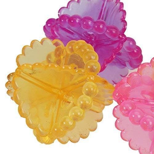 LUCC1N Reusable TangleFree EcoFriendly Laundry Scrubbing Balls4Pack Reusable Plastic Clothes Drying and Fluffing Fabric Softener Balls multi Colors Washing Machine - Image 5