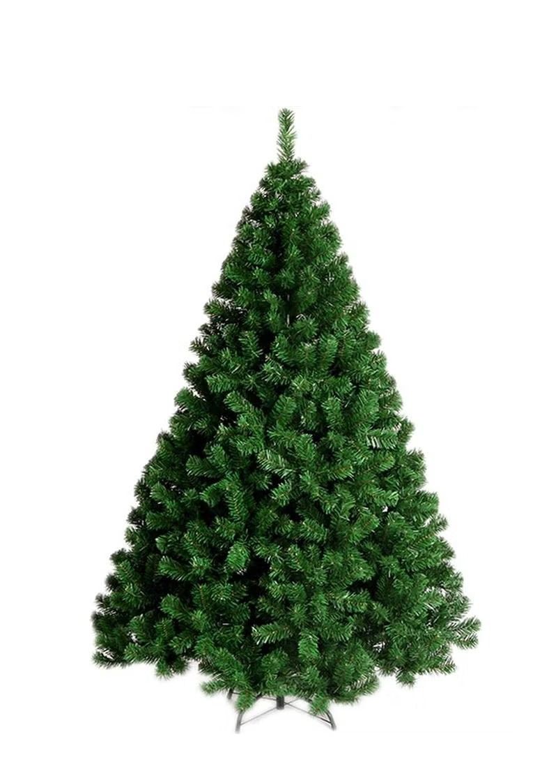 ACLIX 4 in 1 Artificial Green X mas Tree 180 cm Silver Ball Star And Tree Skirt 78cm With Star - Image 2