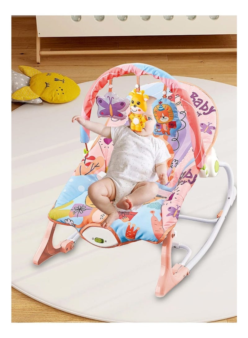 umbrella High quality baby rocking chair with toys and music for the baby - Image 4