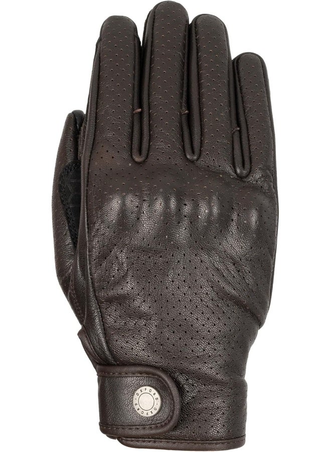 Oxford Henlow Air Women'S Motorcycle Glove, Brown, Xl - Image 2