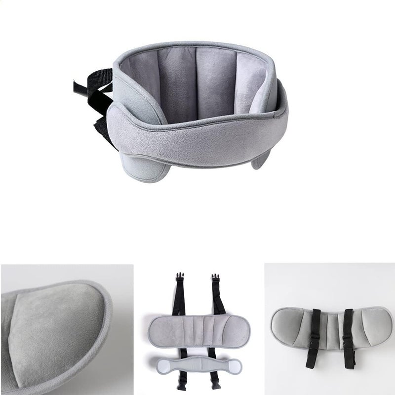 RUITASA Car Seat Head Support Band Safety Car Seat Neck Relief Adjustable Child Car Seat Infants and Baby Head SupportGray - Image 5