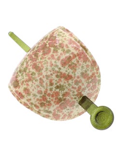 CAMILA Camila Paris CP3343 French Hair Bun Holder Cover Cap Hair Updo, Pink and Green, Hair Pin Thru, Strong Hold Grip Hair Clips for Women, No Slip and Durable Styling Girls Hair Accessories, Made in France 