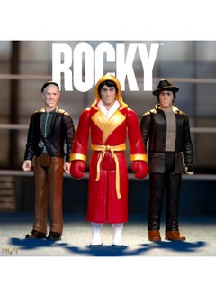 Super7 Rocky Balboa (Street) - 3.75" Rocky Action Figure With Accessories Classic Movie Collectibles And Retro Toys  - Image 4