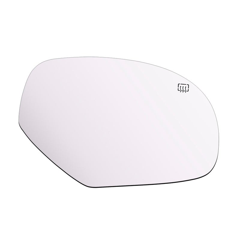 ReYee Mirror Glass fit for 20072014 Cadillac Escalade Chevy Avalanche Silverado Suburban Tahoe GMC Sierra Yukon Passenger Right Side Mirror Glass RH No Backing Plate Convex Including Adhesive