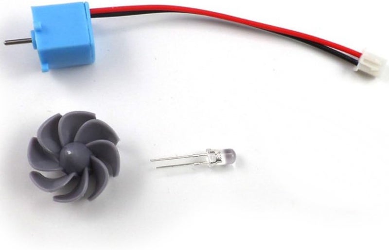 klarako 4x Mini Wind Water Generator Turbine Hydroelectric Generator Motor Teaching - Image 2