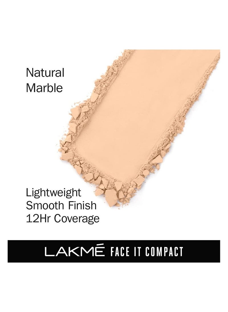 LAKME Face It Compact, Marble, 9g - Image 5