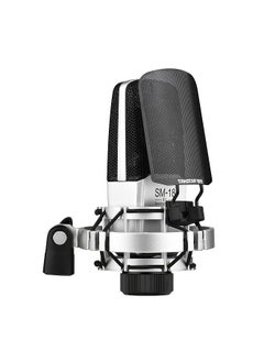 SM-18 EL Professional Recording Microphone Cardioid Condenser XLR Mic Kit with Adjustable Shock Mount Metal Pop Screen for Studio Vocal Music Instrument Live Stream Performance
