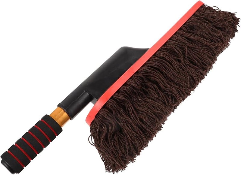 فرشاة غسيل السيارات التلسكوبية بمقبض مريح لتنظيف السيارة بسهولة - Image 1