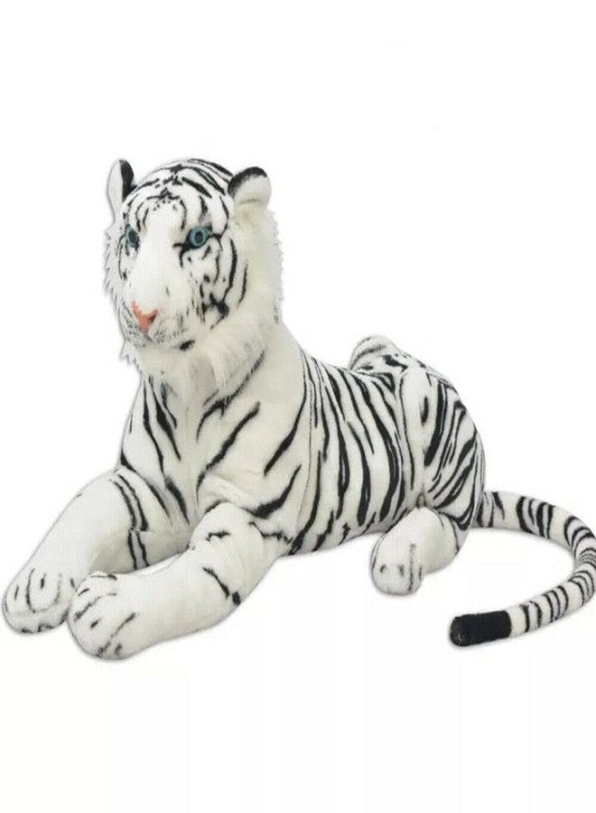 Tickles Tiger Soft Stuffed Plush Animal Toy for Kids Boys & Girls Birthday Gifts (Color: White Size: 30 cm) - Image 1