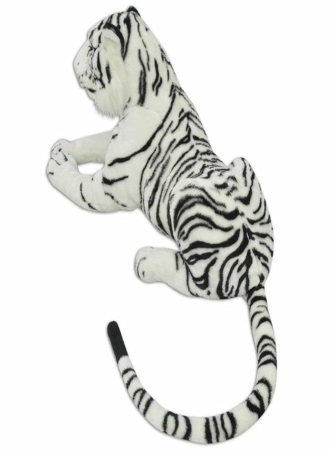 Tickles Tiger Soft Stuffed Plush Animal Toy for Kids Boys & Girls Birthday Gifts (Color: White Size: 30 cm) - Image 3