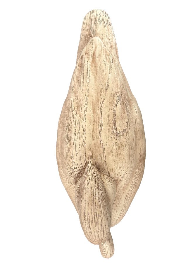 Hymmah Duck Home Decor Statue Rustic Home Decorations for Living Room, Boho Sculpture Resin Animal Collectible Figurines for Indoor Decor (Beige) - Image 2