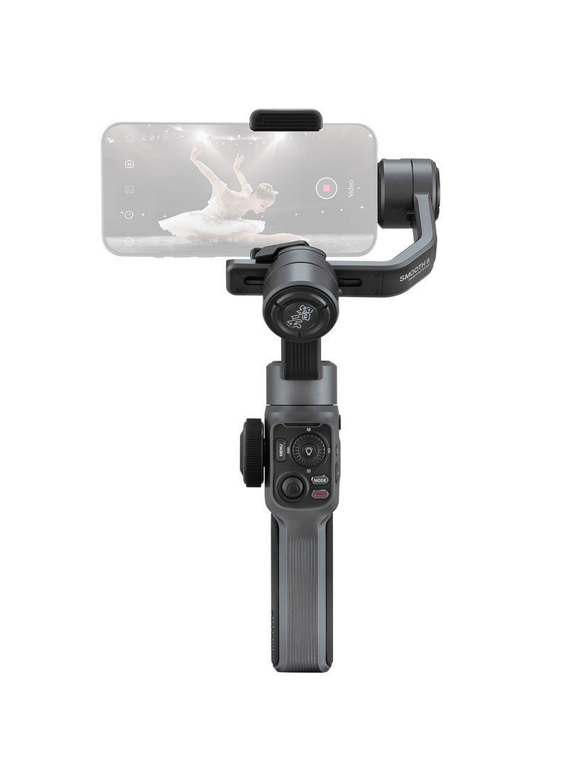 Zhiyun - Handheld 3-Axis Smartphone Gimbal Stabilizer with Dolly Zoom Smart Tracking Timelapse Gesture Control AI Editing Tripod for Most Smartphones Live Stream Video Recording - Image 1