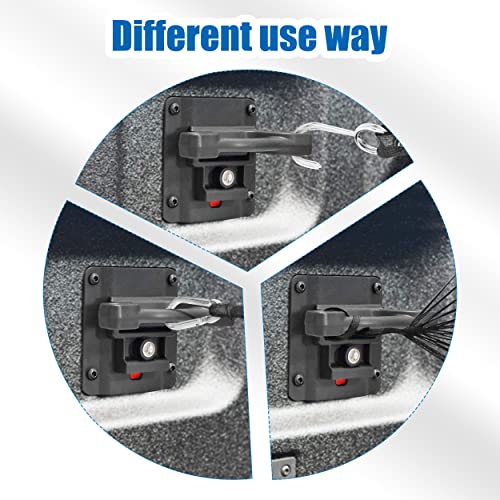 TycoonWon 4 Pack F150 Tie Down Anchors F250 F350 2015 2016 2017 2018 Bed Tie Downs, Replaces for Ford FL3Z-99000A64-B Bed Cleats Box Link Kit - Image 4