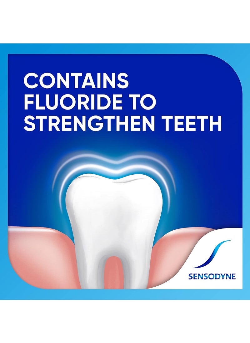 Sensodyne Flouride Toothpaste For Sensitive Teeth 75 Ml  - Image 3