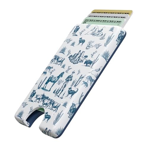 Casely MagWallet | Wild West Adventure | Desert | Slim Wallet Card Holder | Compatible with MagSafe | Soft-Touch Hard Silicone | Holds Up to 3 Cards - Image 2
