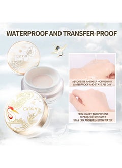 CATKIN Dreamworld Air Makeup Loose Powder Setting Finishing Powder Oil Control Matte Natural With Puff (C01 Natural)  - Image 4