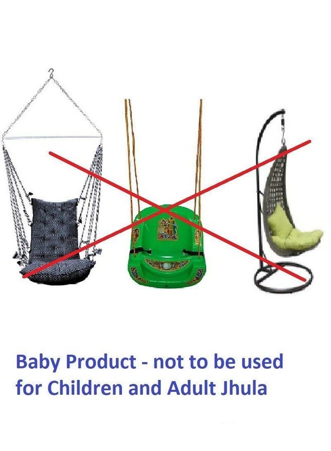 Mojo Toys Hanging Cradle Spring Set For Baby Swing Cradle Infant Jhula Swing Strong Steel Spring Set Triangle, Thottil Hook For Baby Hanging Cradle, Jhoola, Jula, Swings (10 Kgs) - Image 5